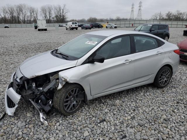 Lot #2461655728 2014 HYUNDAI ACCENT GLS salvage car