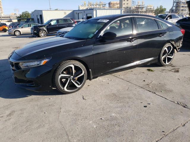 Lot #2526625988 2021 HONDA ACCORD SPO salvage car