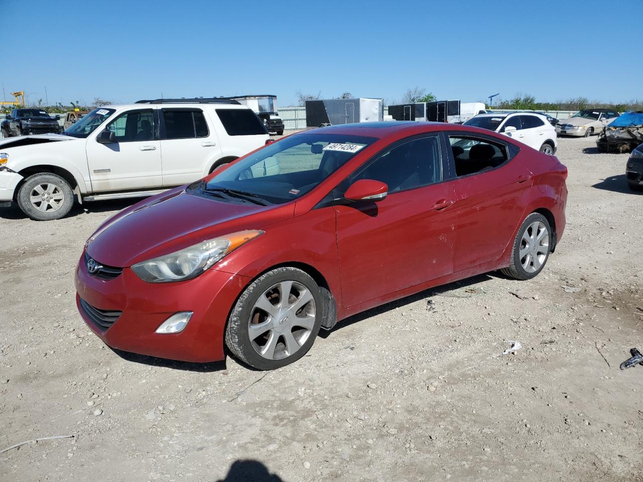 KMHDH4AE8CU447115 2012 Hyundai Elantra Gls