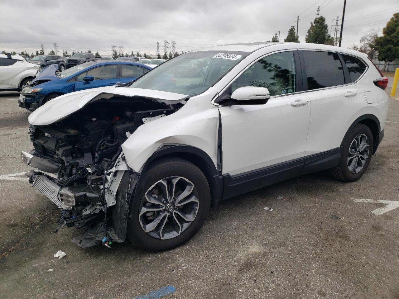 2022 Honda Cr-V Ex vin: 5J6RW1H53NA021772