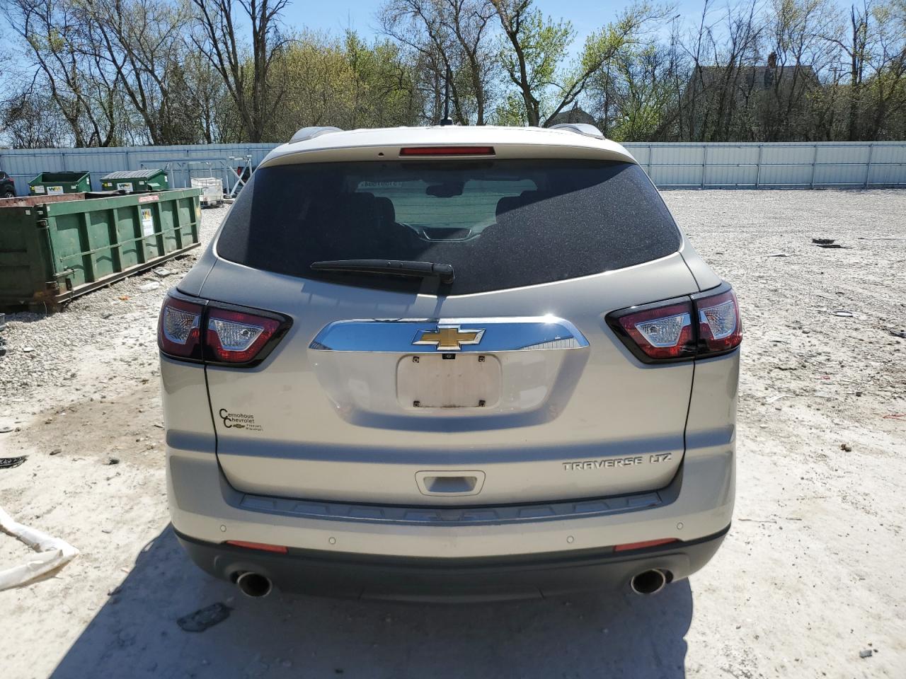 2015 Chevrolet Traverse Ltz vin: 1GNKRJKD4FJ118289