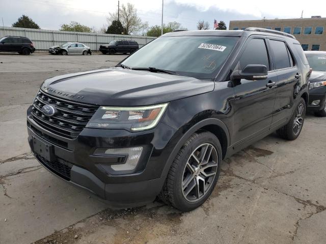 Lot #2501514127 2016 FORD EXPLORER S salvage car