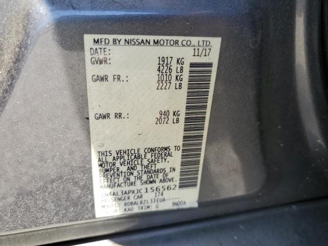 2018 NISSAN ALTIMA 2.5 - 1N4AL3APXJC156562