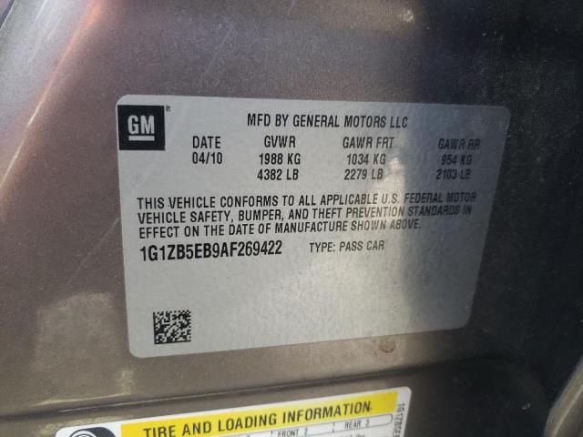 2010 Chevrolet Malibu Ls VIN: 1G1ZB5EB9AF269422 Lot: 50464004