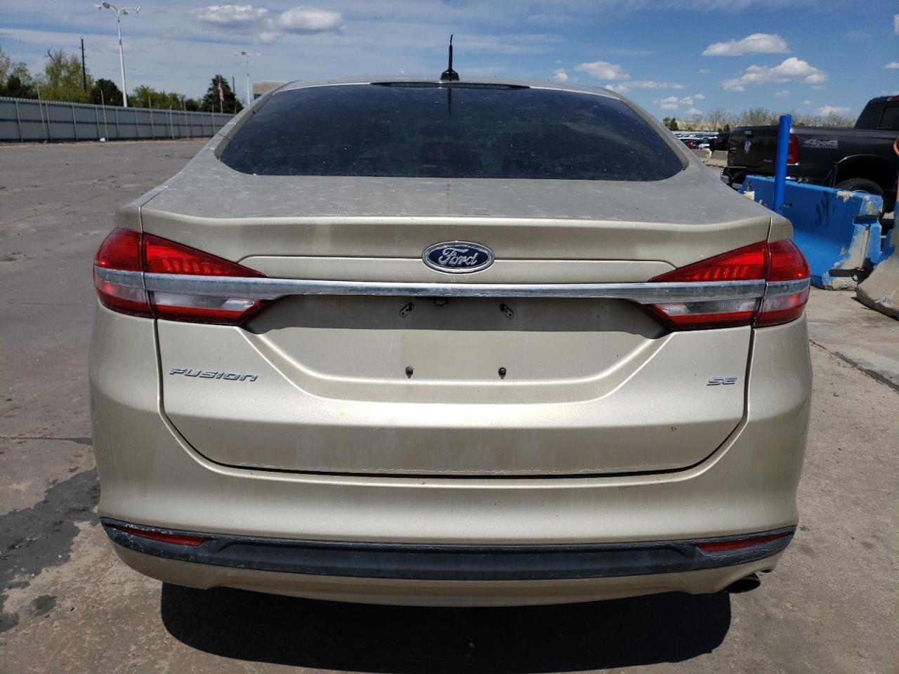 2017 Ford Fusion Se vin: 3FA6P0H73HR398491