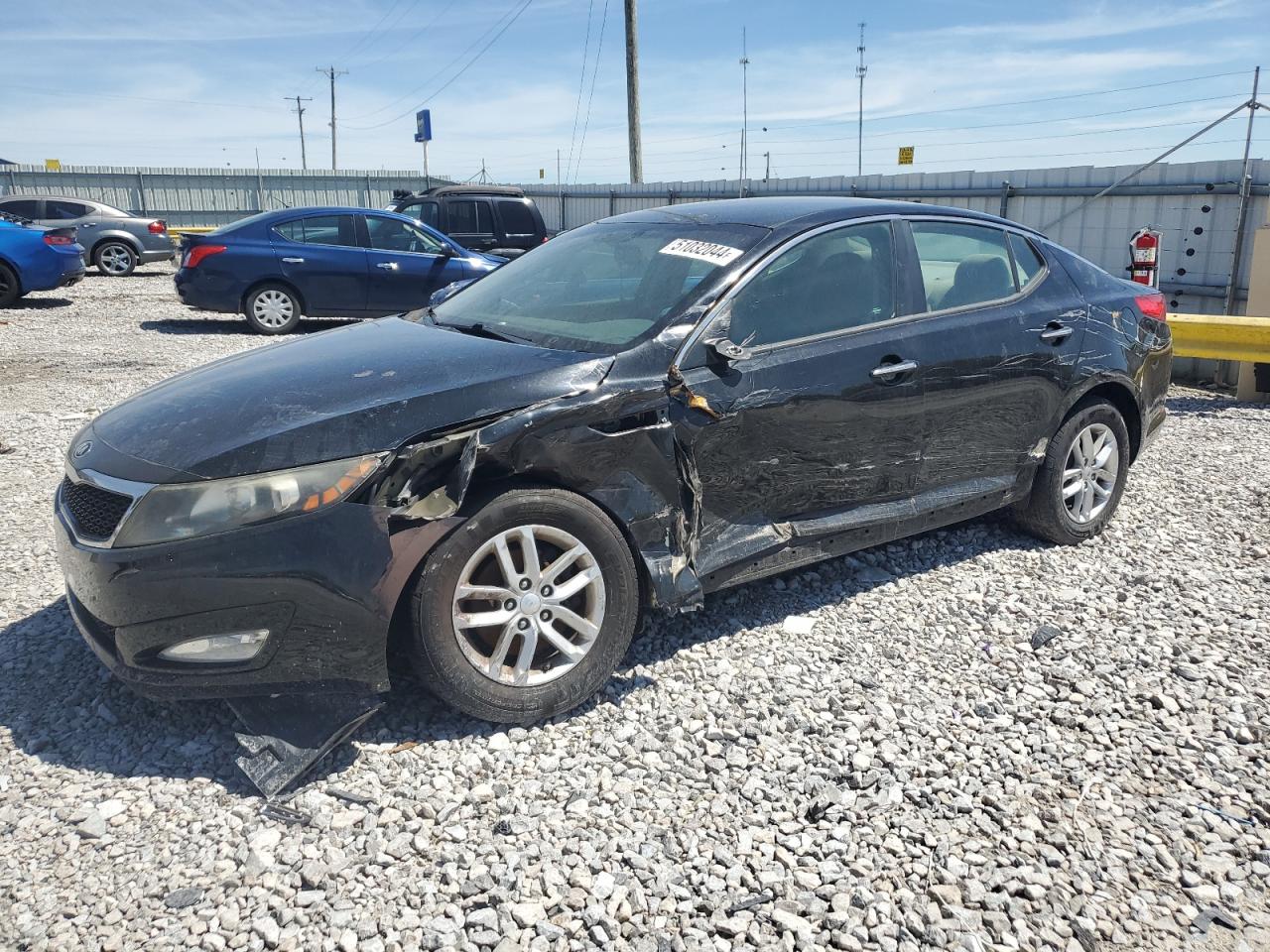 2013 Kia Optima Lx vin: 5XXGM4A75DG245502