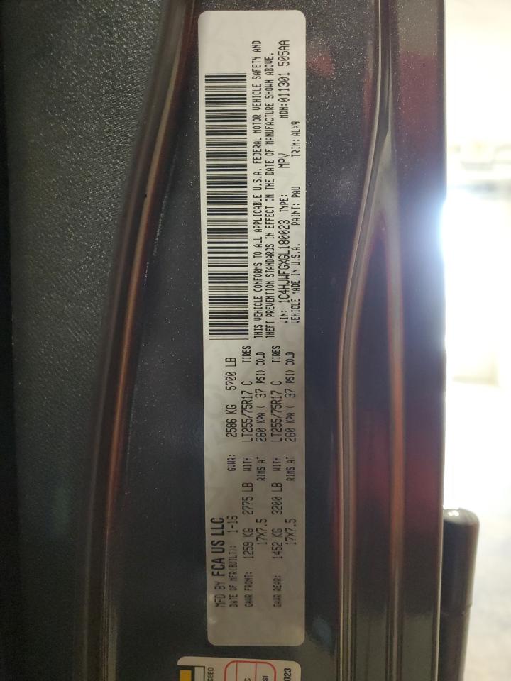 1C4HJWFGXGL180023 2016 Jeep Wrangler Unlimited Rubicon