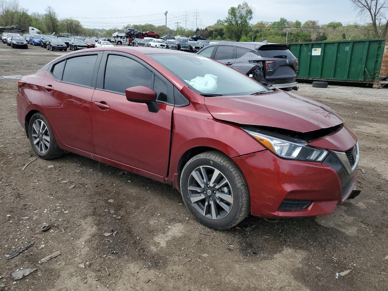 3N1CN8EV9NL866410 2022 Nissan Versa Sv