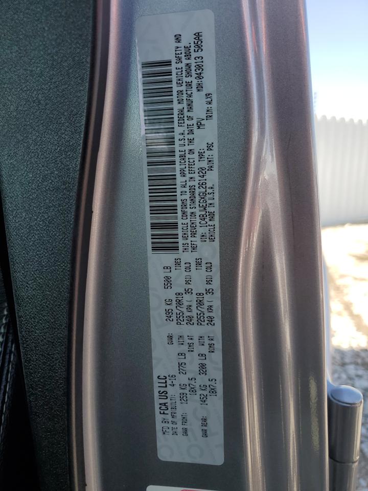 1C4BJWEGXGL261420 2016 Jeep Wrangler Unlimited Sahara