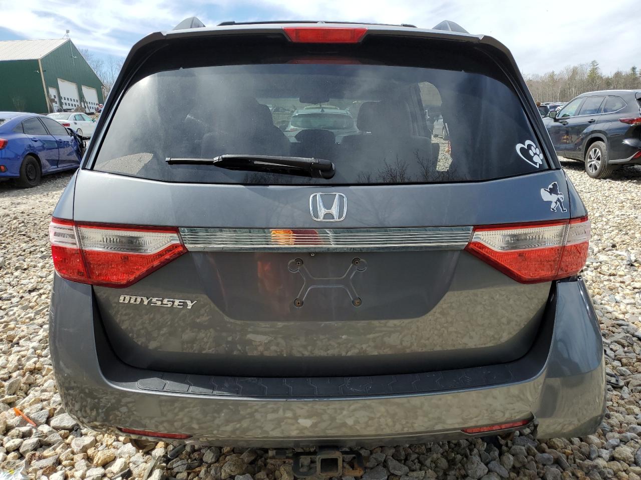 2012 Honda Odyssey Exl vin: 5FNRL5H63CB102922