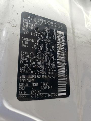 2023 NISSAN ROGUE SL - JN8BT3CB3PW486359