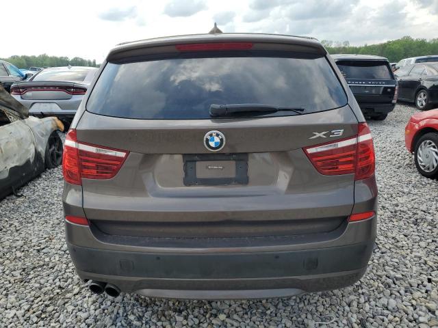 2014 BMW X3 xDrive28I VIN: 5UXWX9C53E0D27728 Lot: 51202164