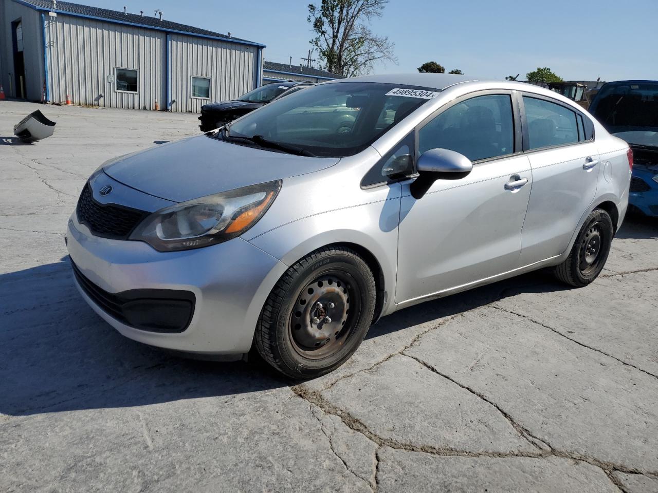 KNADM4A31E6413021 2014 Kia Rio Lx