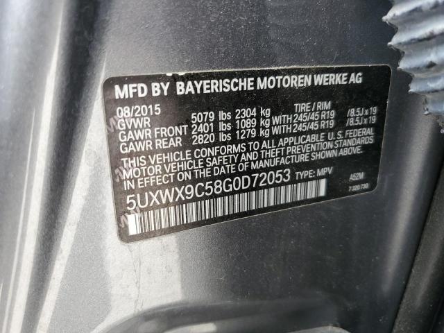 5UXWX9C58G0D72053 2016 BMW X3 - Image 13