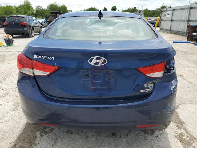 2013 Hyundai Elantra Gls VIN: KMHDH4AE6DU701003 Lot: 51260874