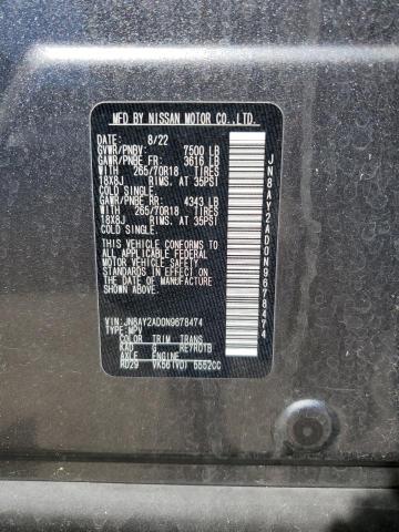 2022 NISSAN ARMADA S JN8AY2AD0N9678474