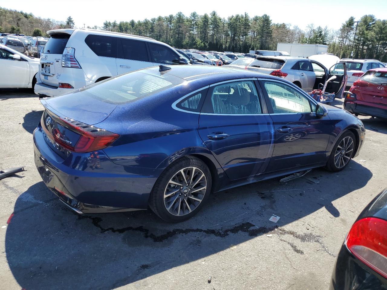 2020 Hyundai Sonata Limited vin: 5NPEH4J26LH009587