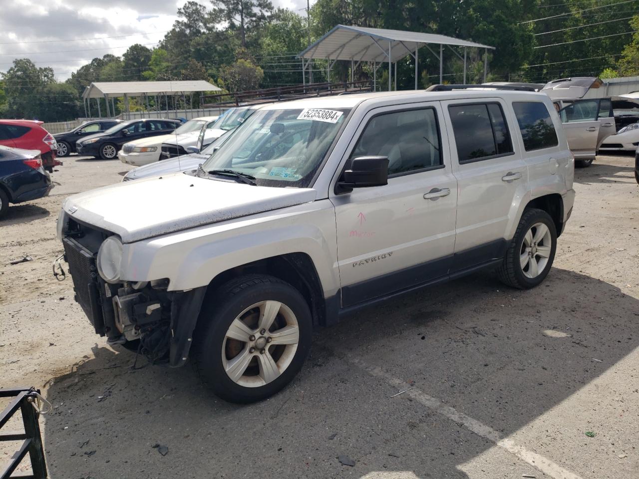 1C4NJRFB6ED588549 2014 Jeep Patriot Latitude