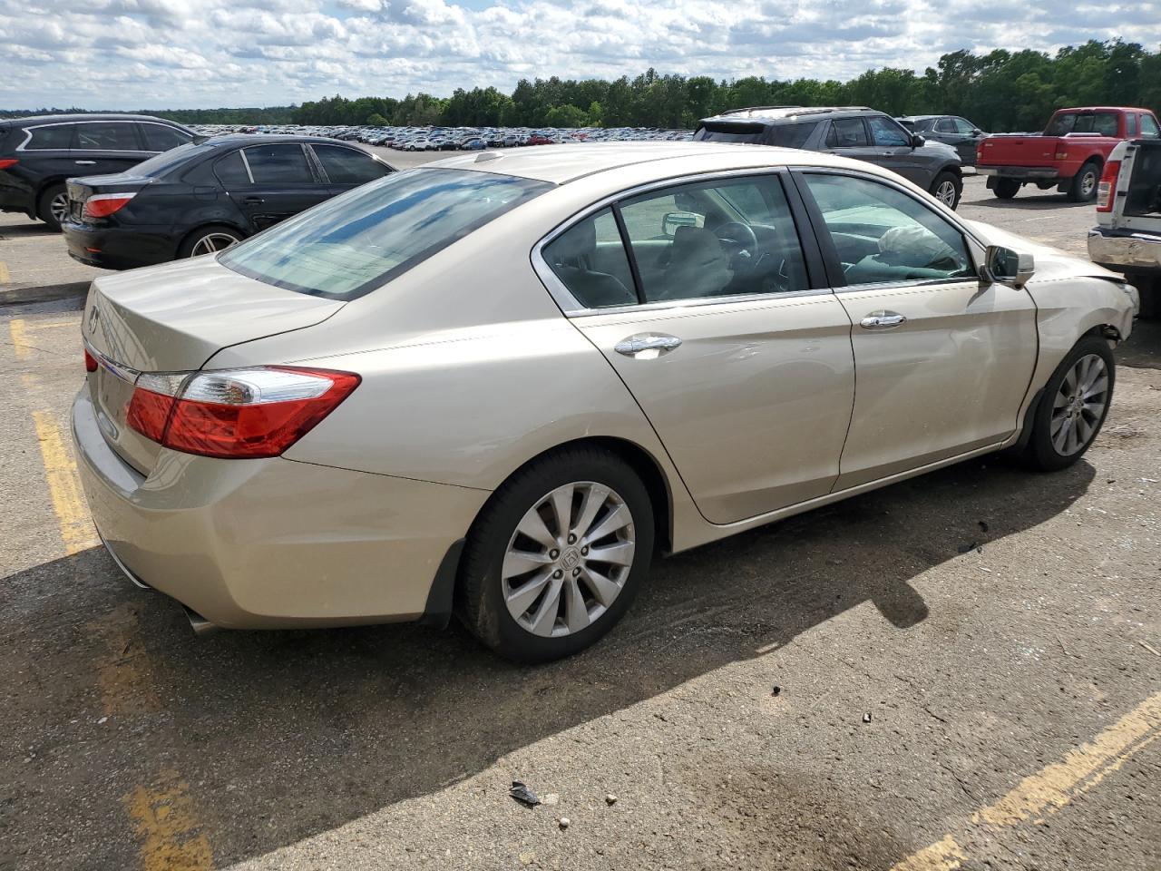 Lot #2487448537 2015 HONDA ACCORD EXL