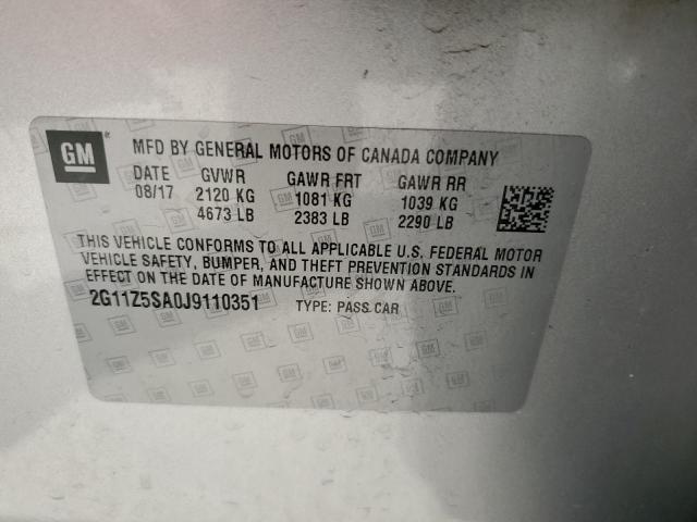 2018 Chevrolet Impala Ls VIN: 2G11Z5SA0J9110351 Lot: 52232694