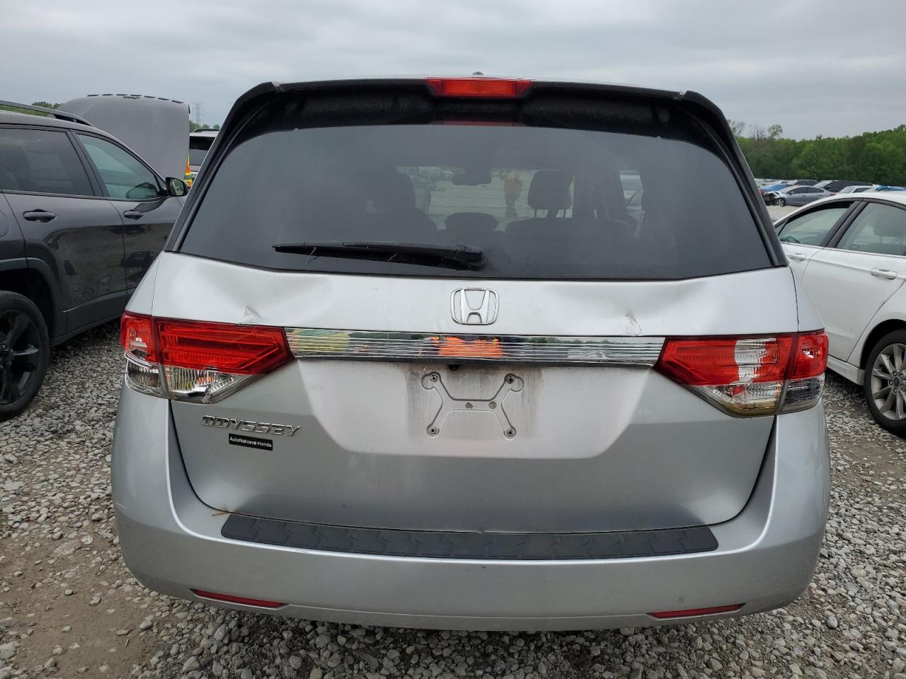 5FNRL5H68EB106774 2014 Honda Odyssey Exl