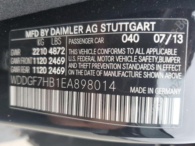 VIN WDDGF7HB1EA898014 2014 Mercedes-Benz C-Class, 6... no.12