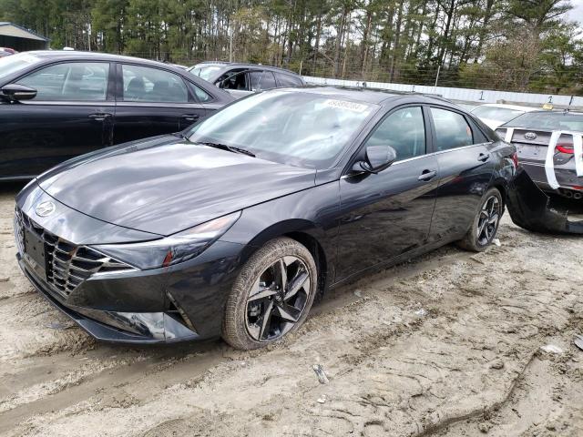 Lot #2501474171 2022 HYUNDAI ELANTRA LI salvage car