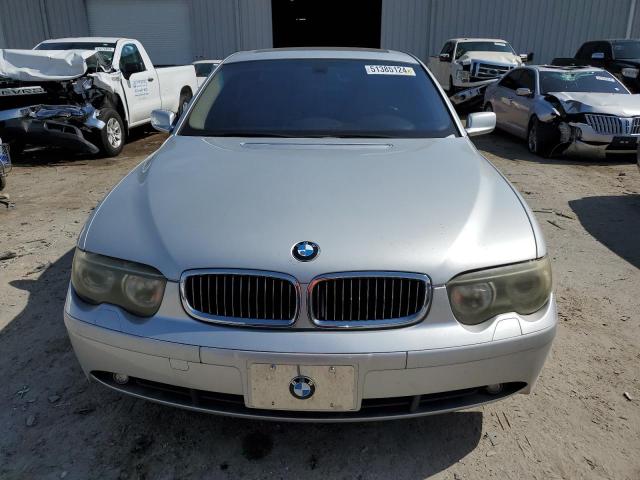 Lot #2485207821 2002 BMW 745 I salvage car