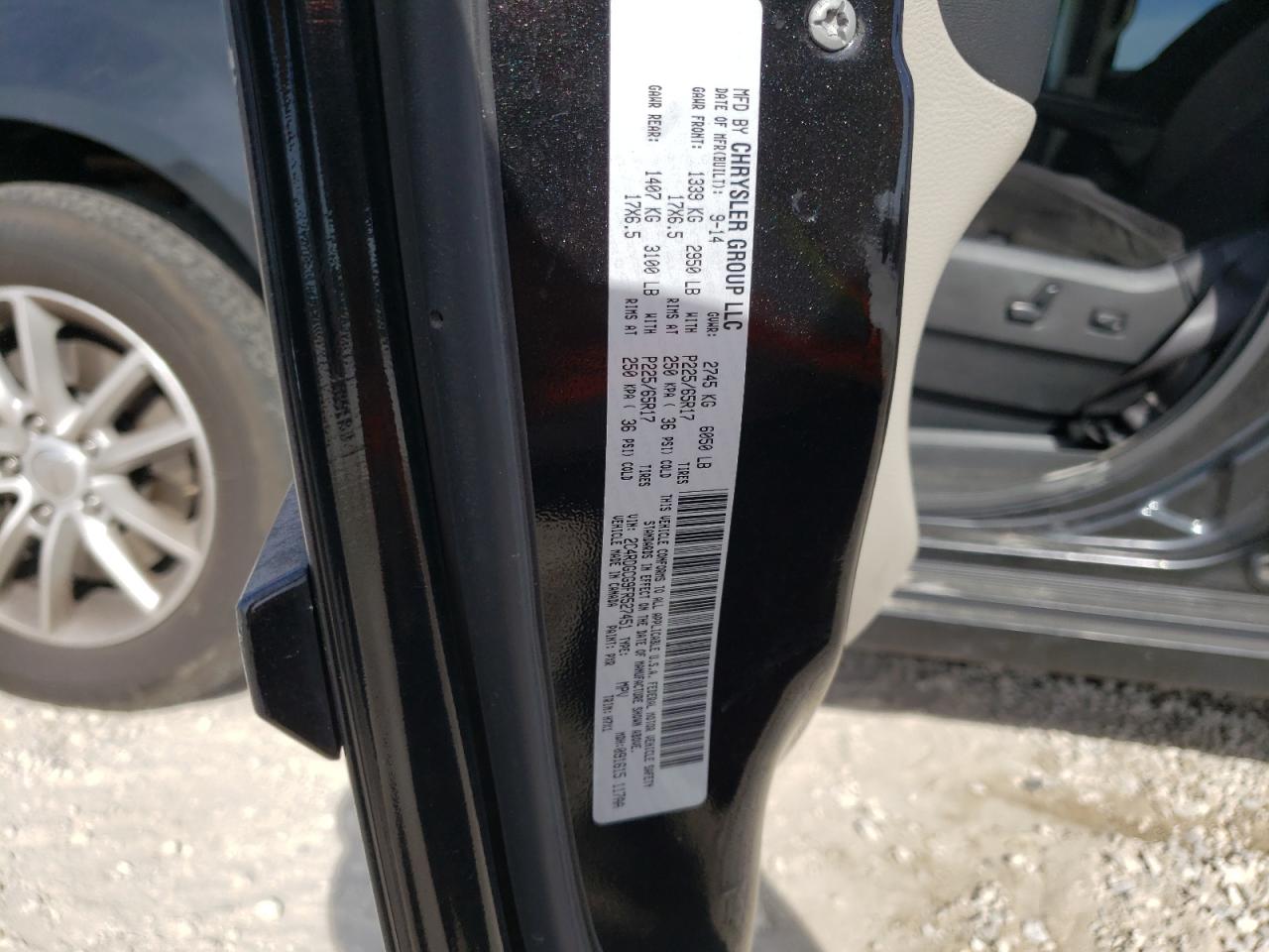 2C4RDGCG9FR527451 2015 Dodge Grand Caravan Sxt