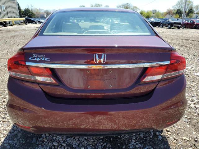 2015 Honda Civic Lx VIN: 19XFB2F52FE110812 Lot: 52971604