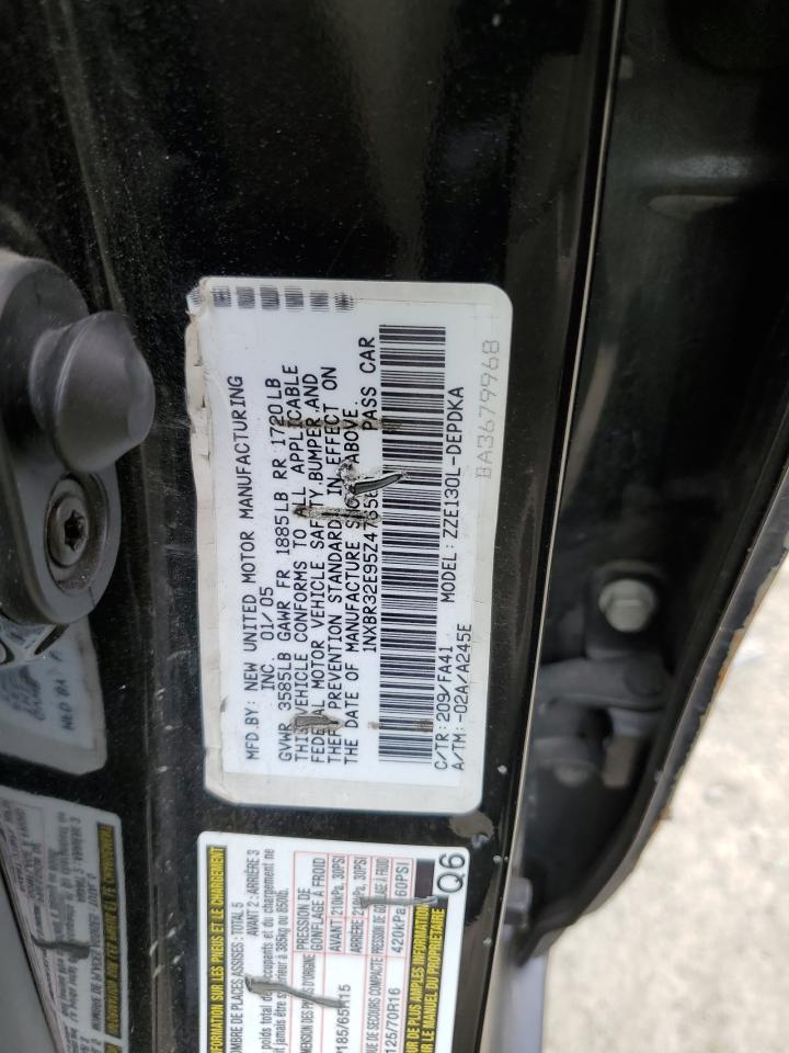 1NXBR32E95Z476560 2005 Toyota Corolla Ce