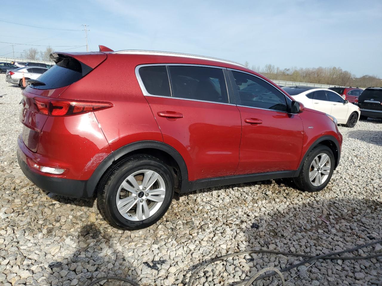 2018 Kia Sportage Lx vin: KNDPMCAC6J7446157