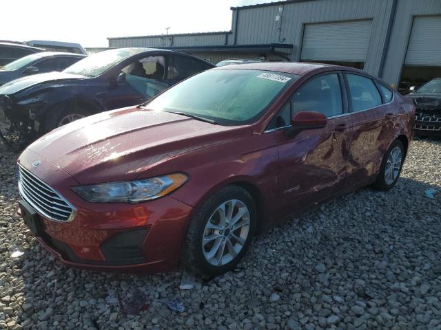 Lot #2436444865 2019 FORD FUSION SE salvage car