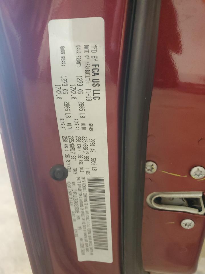 1C4PJLCB3KD339986 2019 Jeep Cherokee Latitude