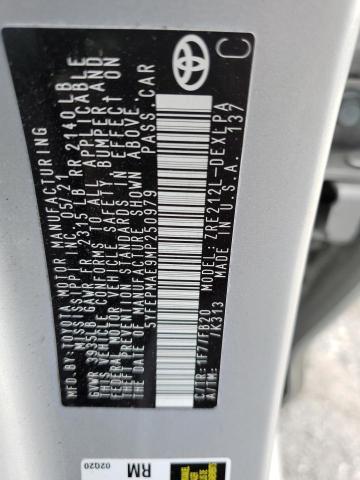 2021 TOYOTA COROLLA LE - 5YFEPMAE9MP250979