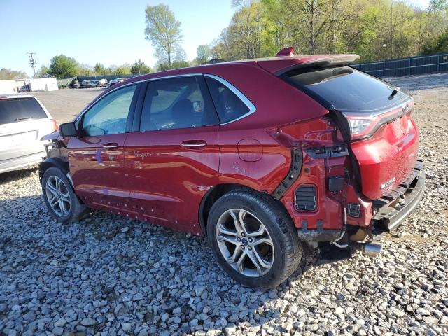 Vin: 2fmpk4k8xfbc08151, lot: 50369194, ford edge titanium 20152