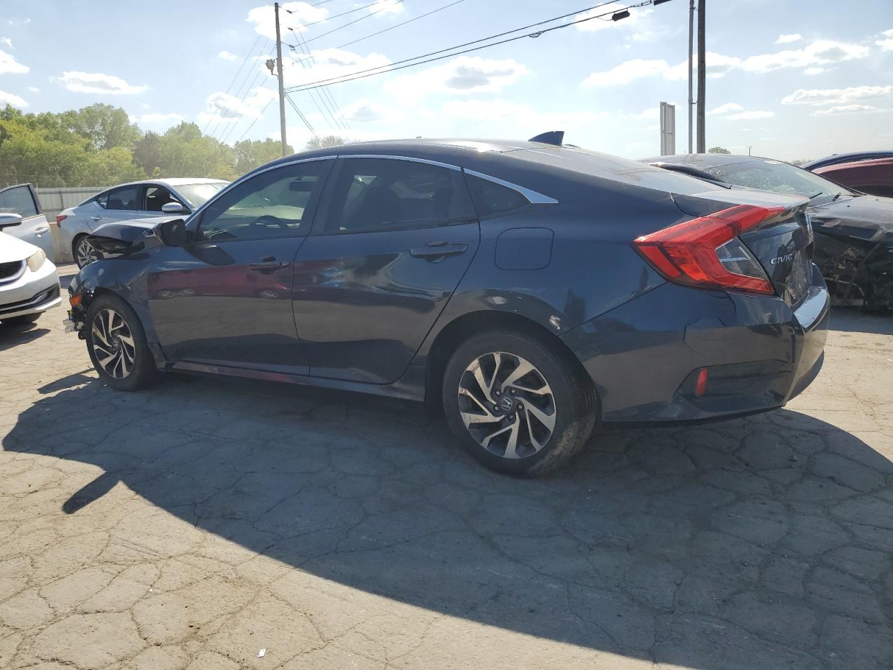 Lot #2503344470 2018 HONDA CIVIC EX