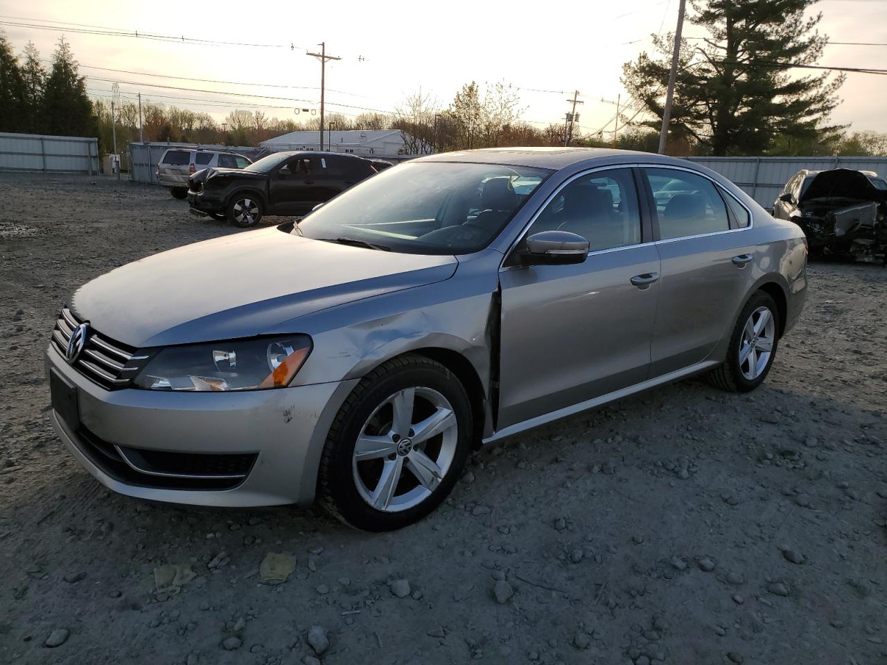 1VWBP7A33DC091689 2013 Volkswagen Passat Se