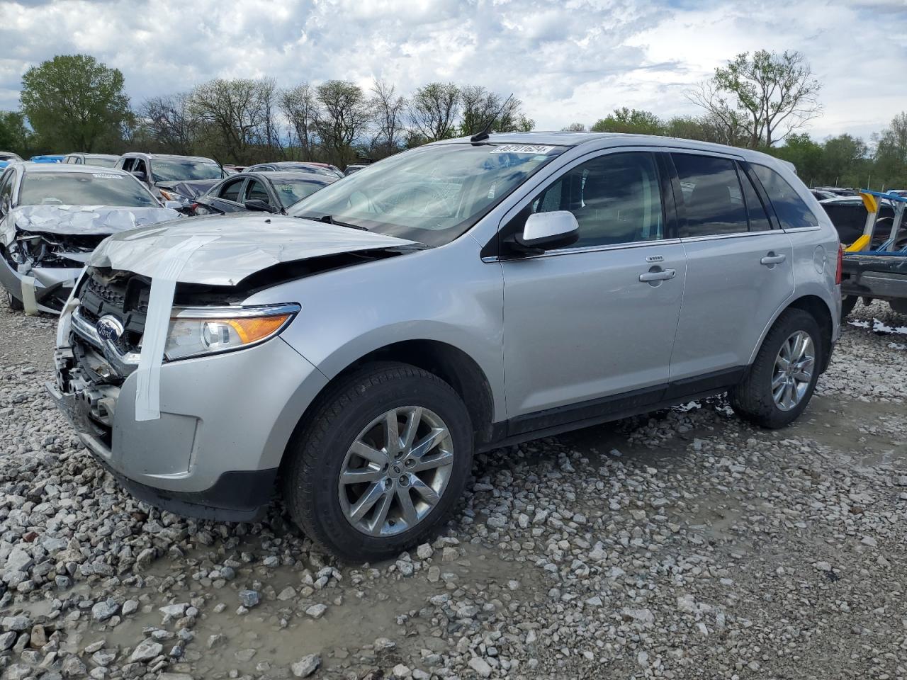 2014 Ford Edge Limited vin: 2FMDK4KC2EBB47044