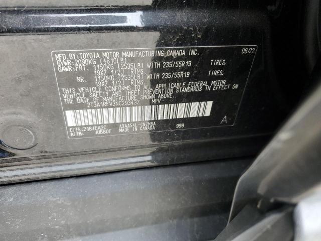 2022 Toyota Rav4 Xle Premium VIN: 2T3A1RFV3NC293437 Lot: 51338964