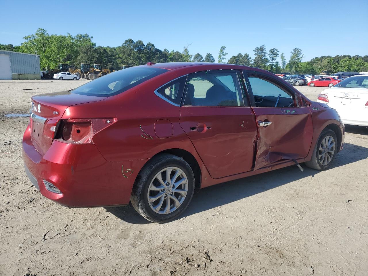 3N1AB7AP4KY263106 2019 Nissan Sentra S