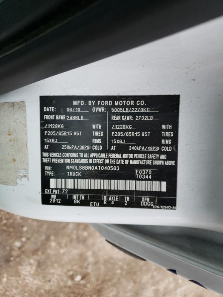 NM0LS6BN0AT040563 2010 Ford Transit Connect Xlt