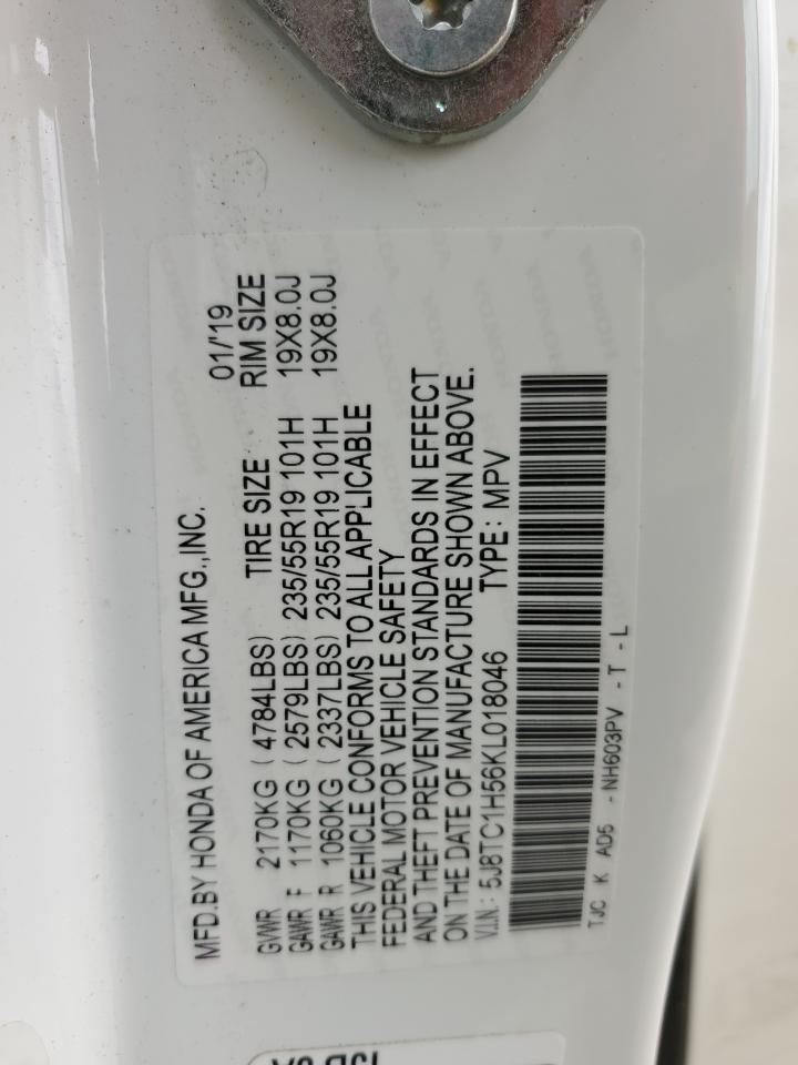 5J8TC1H56KL018046 2019 Acura Rdx Technology