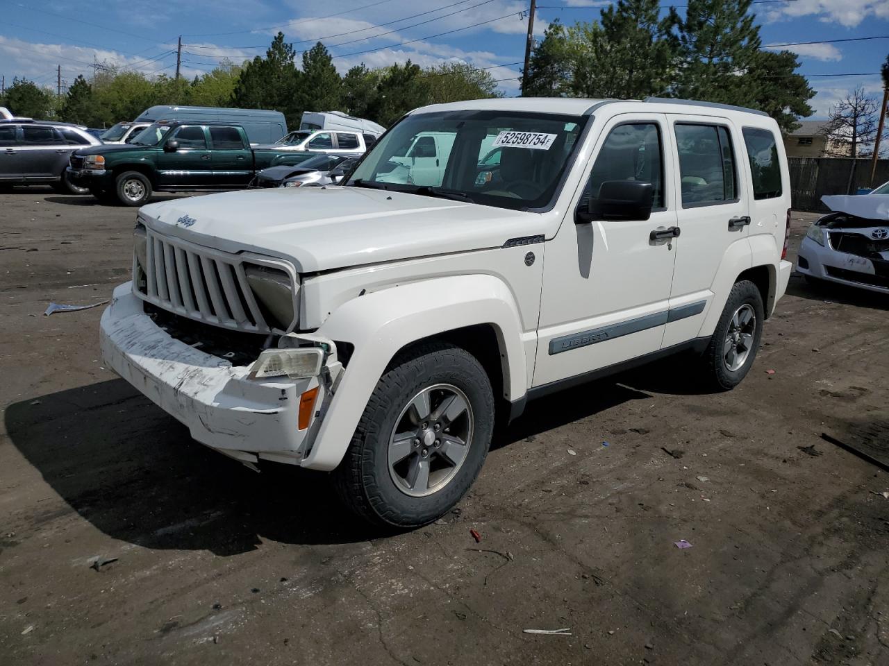 1J8GN28K98W152667 2008 Jeep Liberty Sport