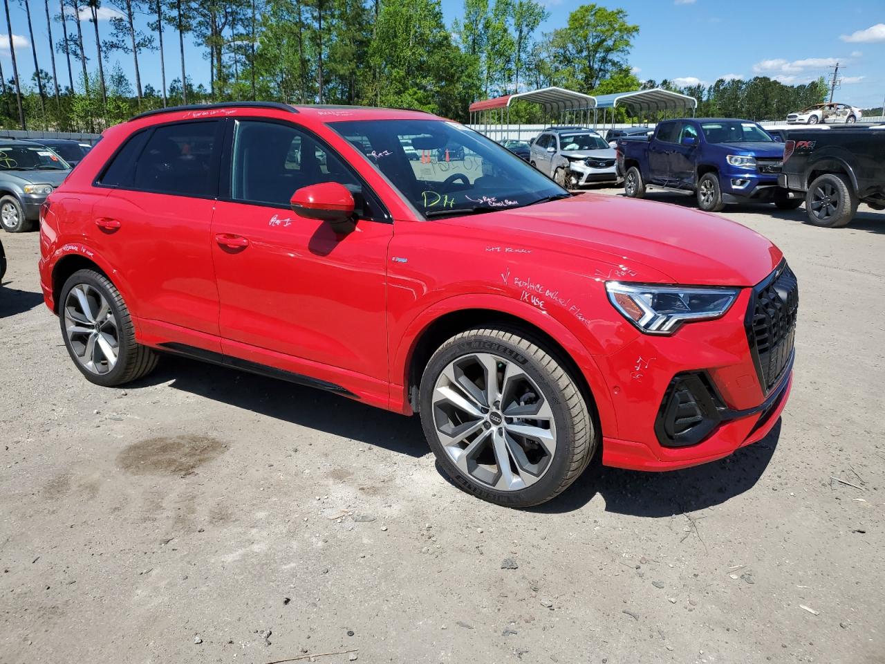 WA1EECF35M1021950 2021 Audi Q3 Premium Plus S Line 45