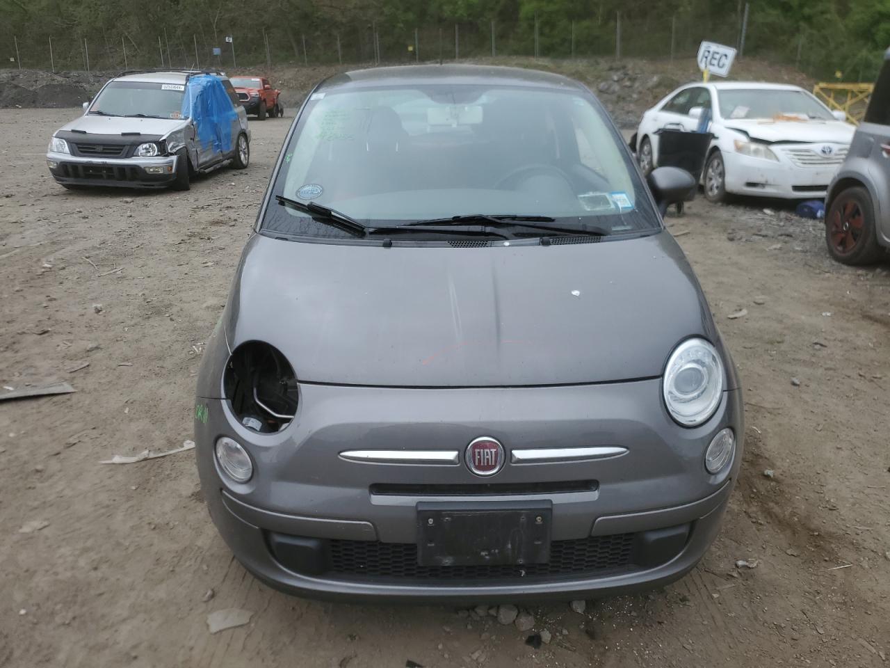 2012 Fiat 500 Pop vin: 3C3CFFAR7CT385287