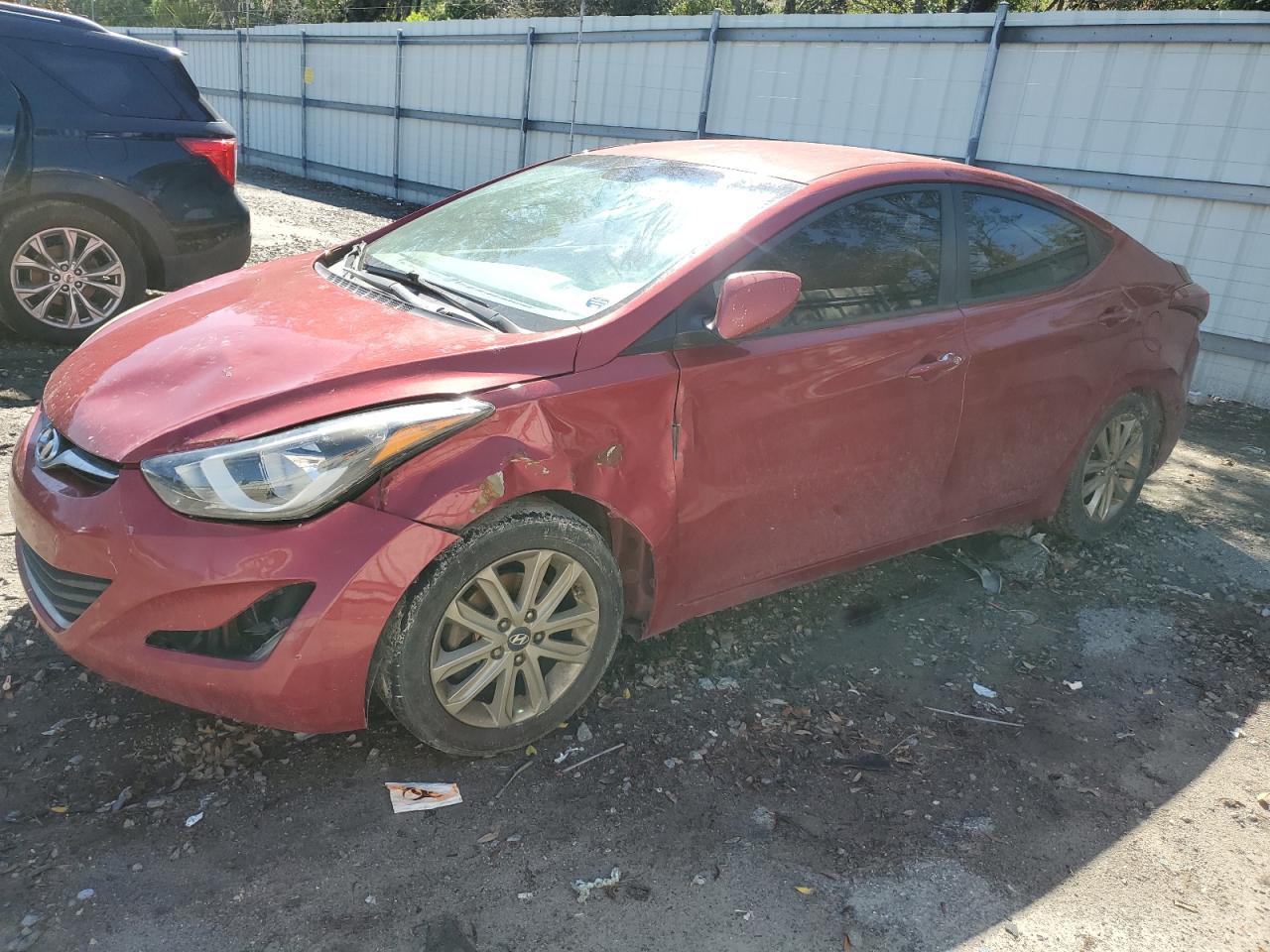 KMHDH4AE1FU278009 2015 Hyundai Elantra Se