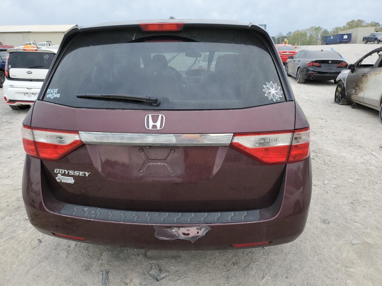 5FNRL5H63BB082850 2011 Honda Odyssey Exl