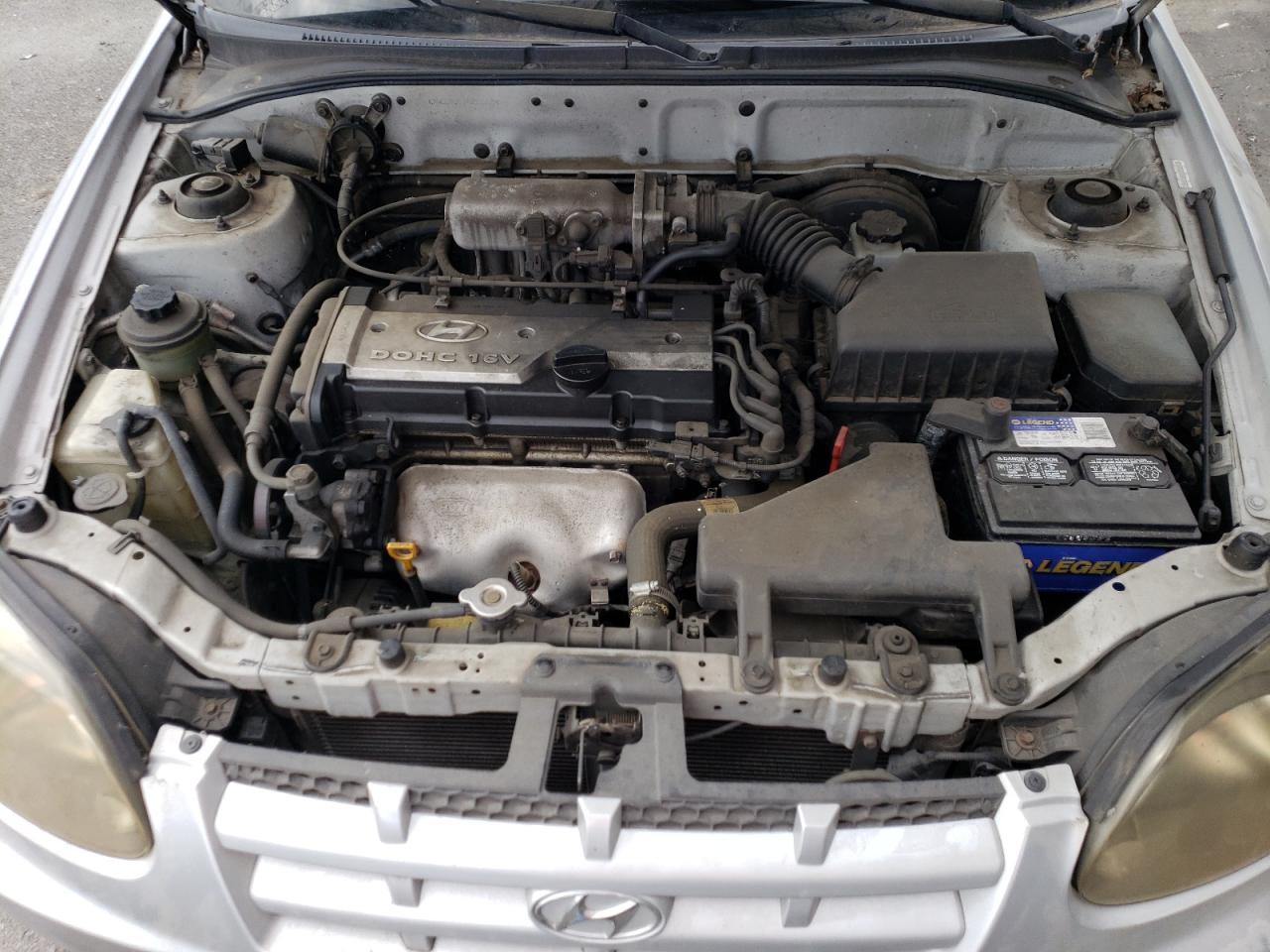 KMHCG45C34U556624 2004 Hyundai Accent Gl