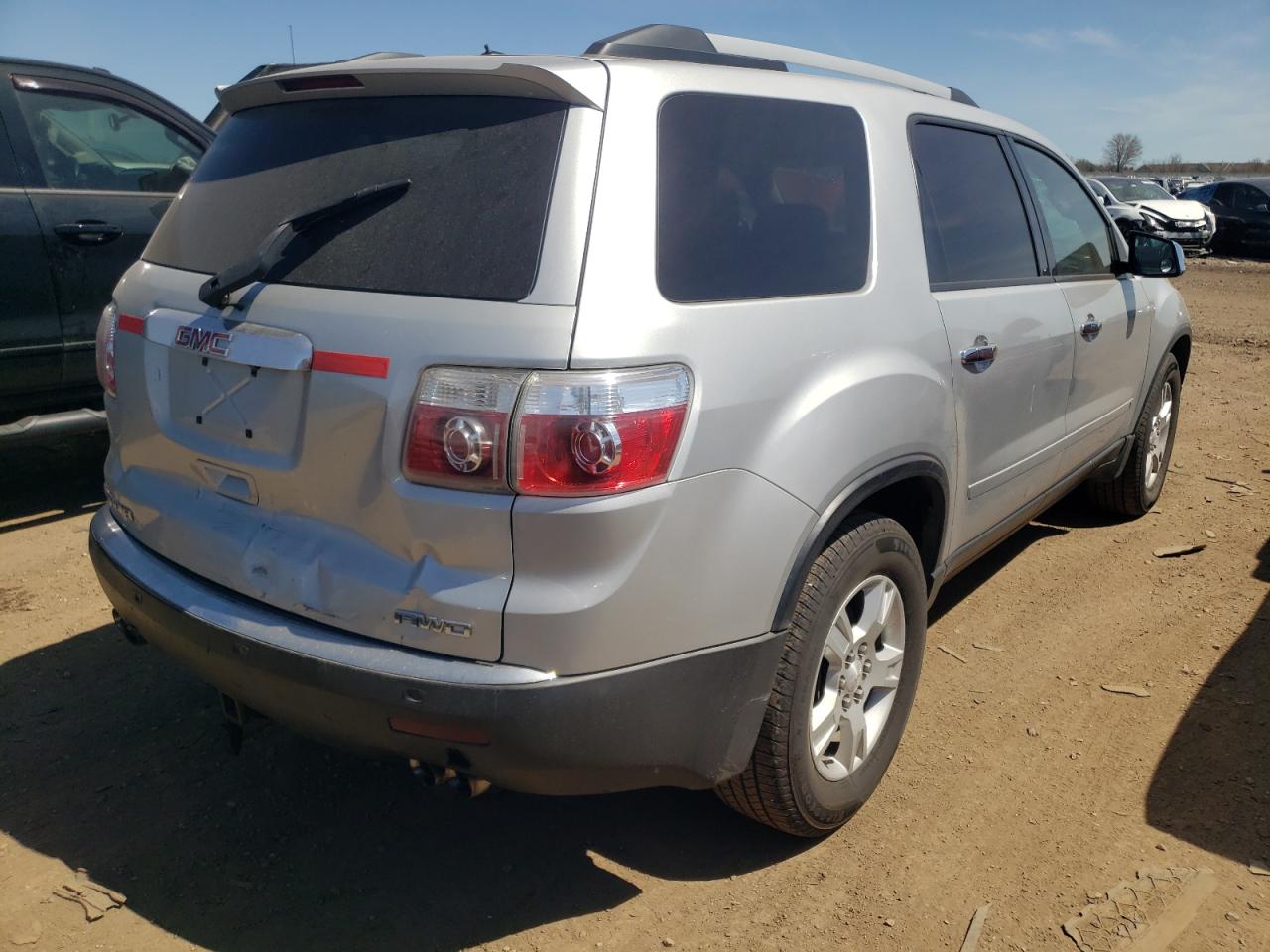 1GKLVLED5AJ115883 2010 GMC Acadia Sle